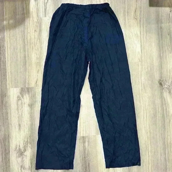 Vintage Cabelas Wind Pants Blue Nylon Rain Waterproof Hunting Fishing Size M - Picture 8 of 8